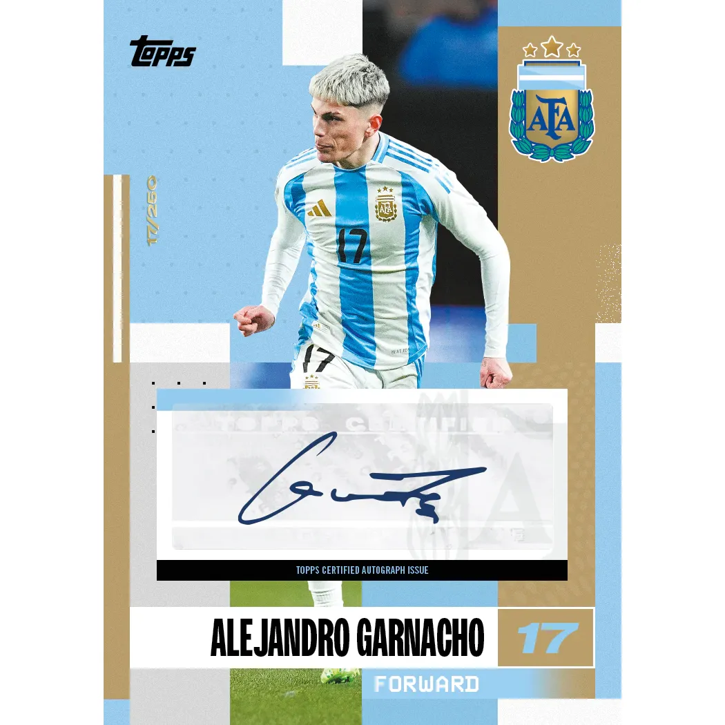 2024-25 Topps Argentina Team Set Soccer Hobby Box - Image 3