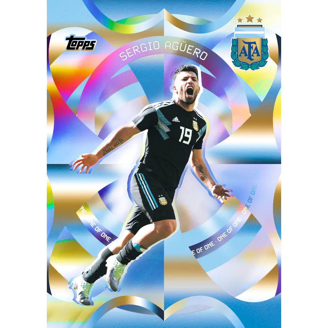 2024-25 Topps Argentina Team Set Soccer Hobby Box - Image 5