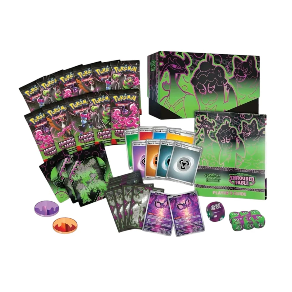 2024 Pokémon Scarlet & Violet Shrouded Fable Pokémon Center Elite Trainer Box - Image 2