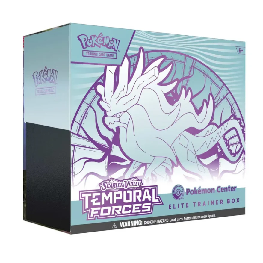 2024 Pokémon Scarlet & Violet Temporal Forces (Walking Wake) Pokemon Center Elite Trainer Box