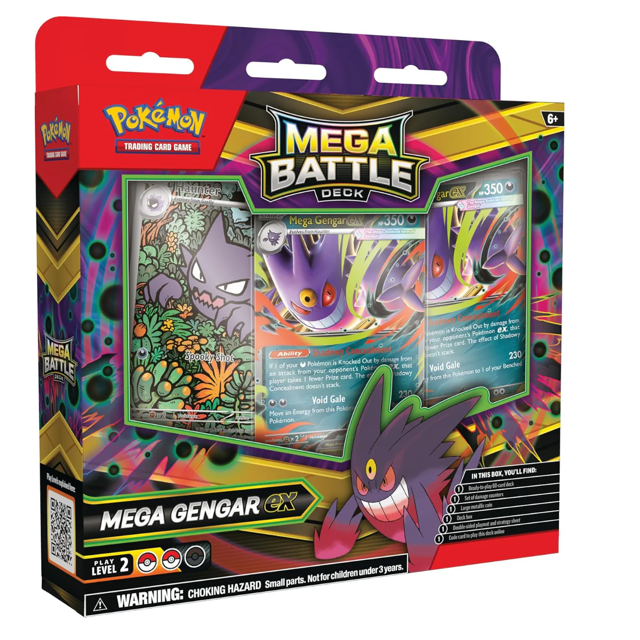 2025 Pokémon Mega Evolution Mega Gengar ex Metal Battle Deck