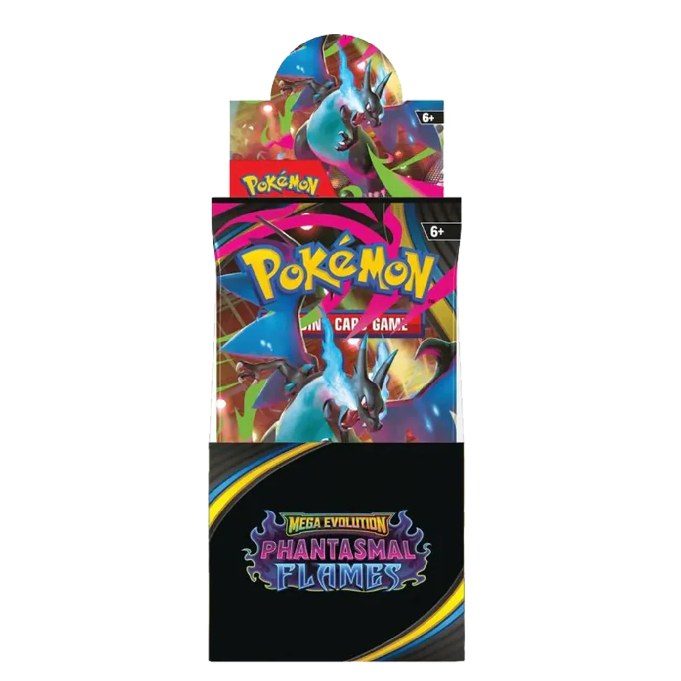 2025 Pokémon Mega Evolution Phantasmal Flames Half Booster Box - Image 4