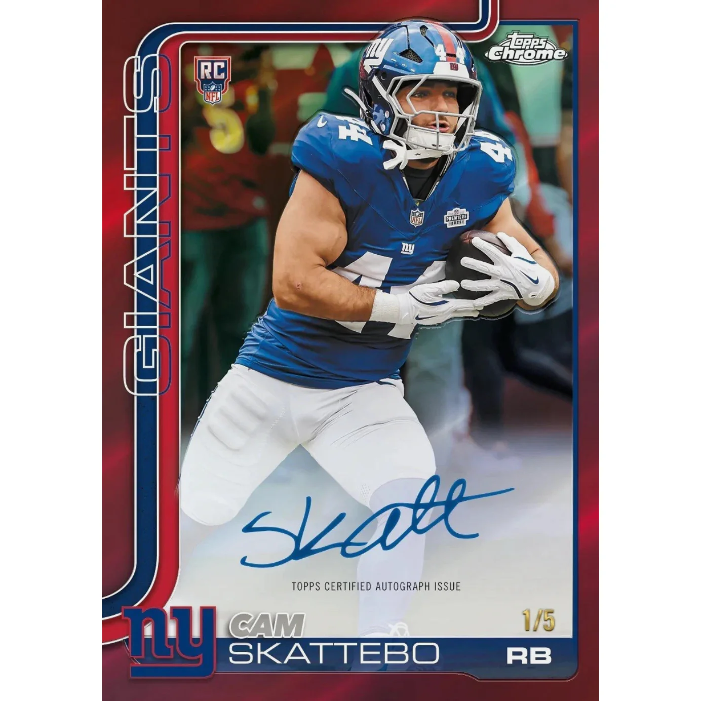 2025 Topps Chrome Football Value Box - Image 2