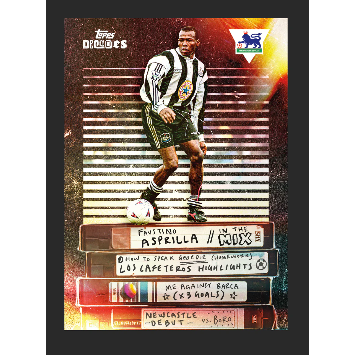 2025 Topps Decades Premier League 90s Edition Hobby Box - Image 3