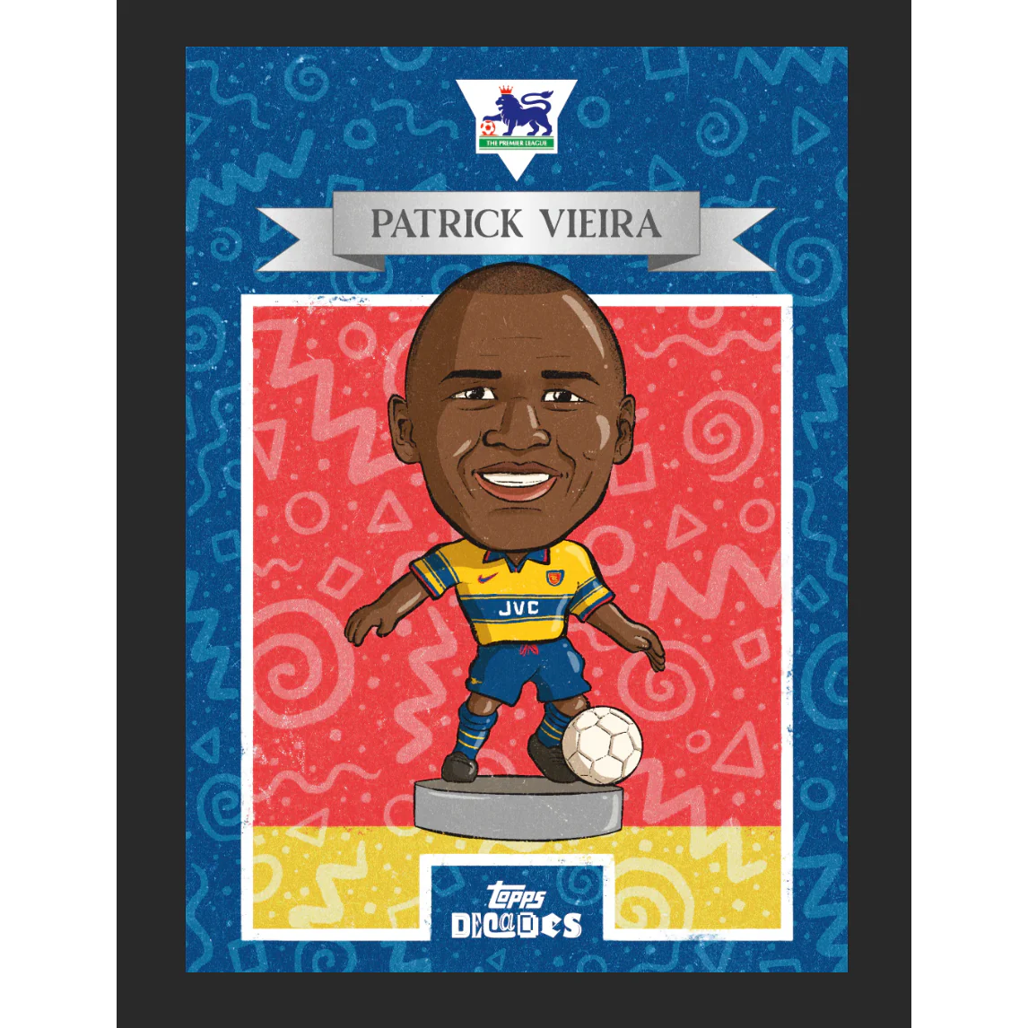 2025 Topps Decades Premier League 90s Edition Hobby Box - Image 5