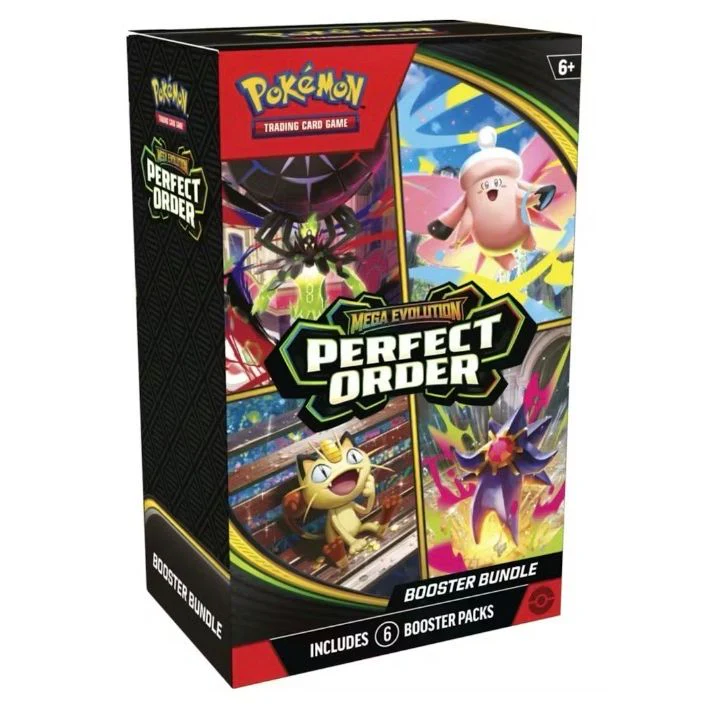 2026 Pokémon Mega Evolution Perfect Order Booster Bundle