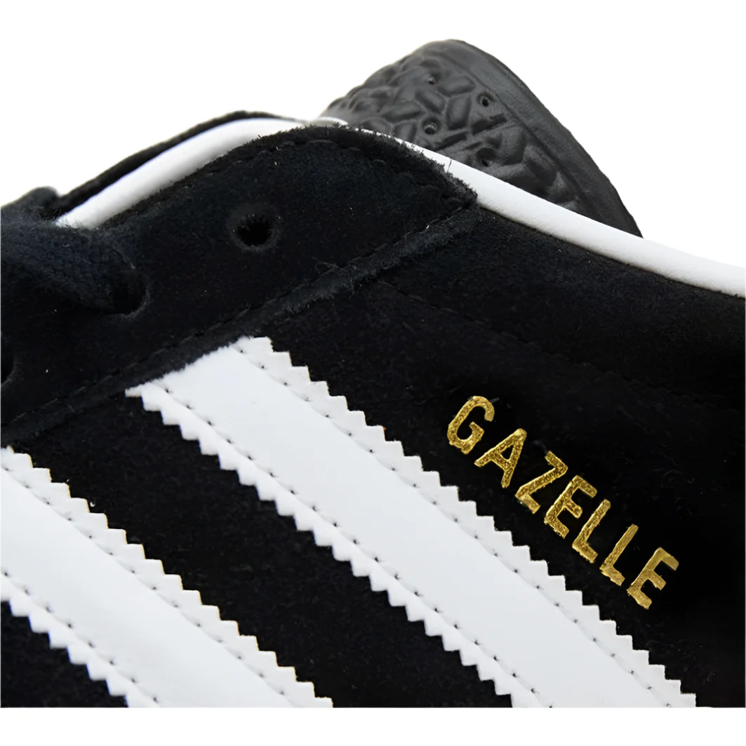 adidas Gazelle Black White Gum - Image 3