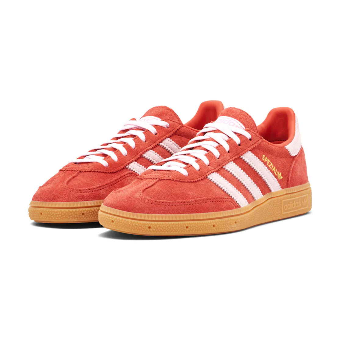 adidas Handball Spezial Bright Red Clear Pink (Women's) - Image 2