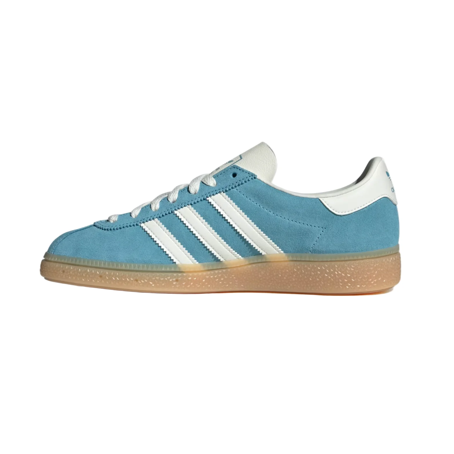 ADIDAS MĂNCHEN TRAINERS Preloved Blue Off White - Image 4