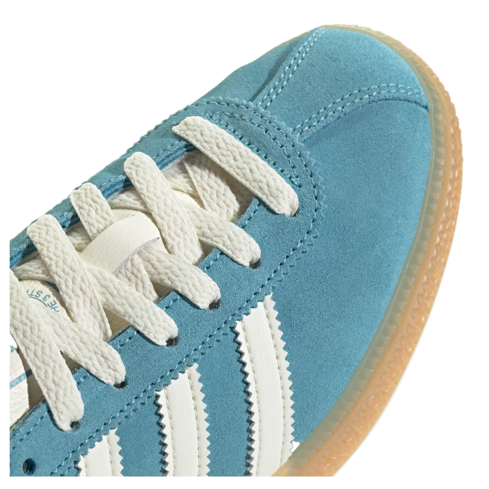 ADIDAS MĂNCHEN TRAINERS Preloved Blue Off White - Image 5