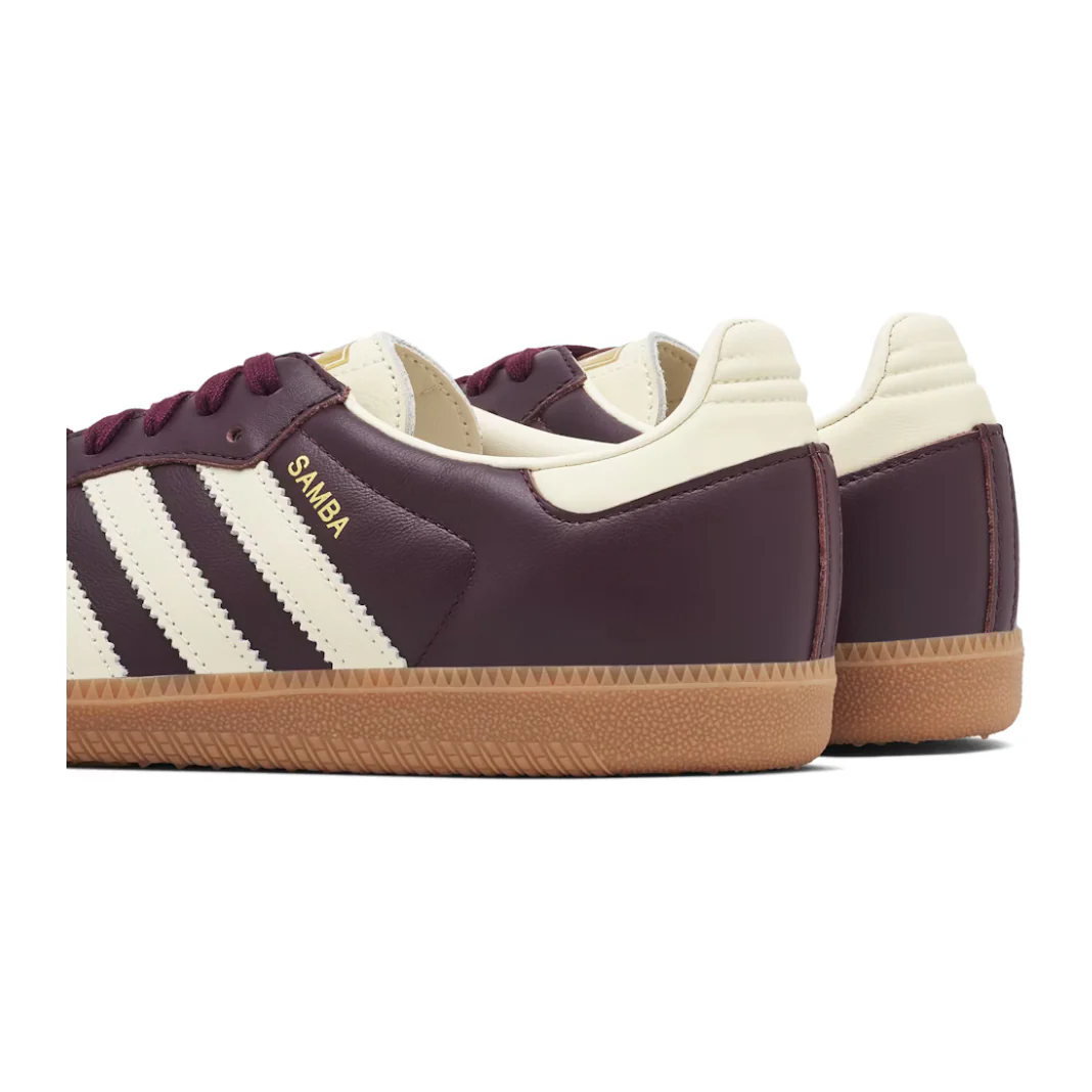 Adidas Samba OG Maroon Cream - Image 4