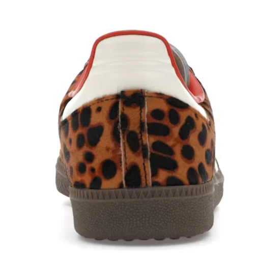 adidas Samba OG Preloved Red Leopard (Women's) - Image 4