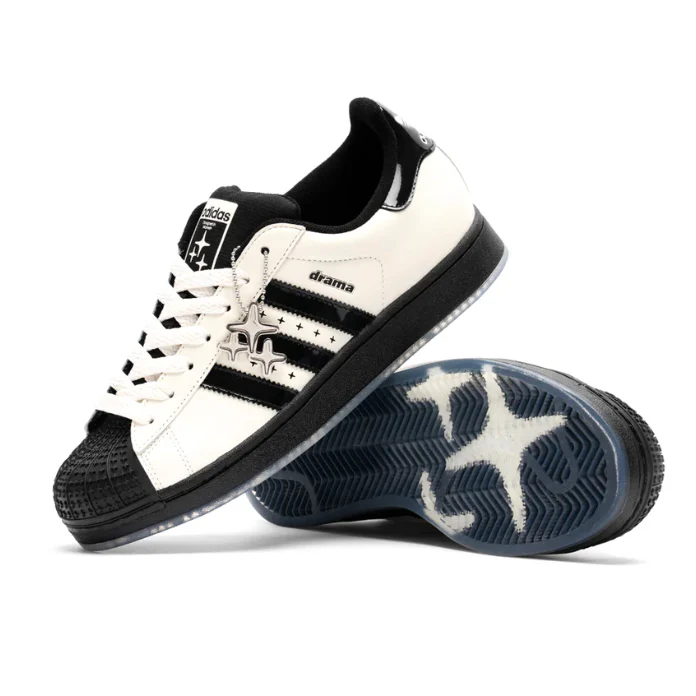 adidas Superstar II Drama Call Off-White Black - Image 4
