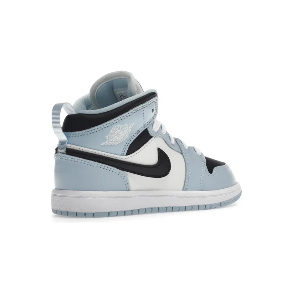 Air Jordan 1 Mid Ice Blue (PS) - Image 3