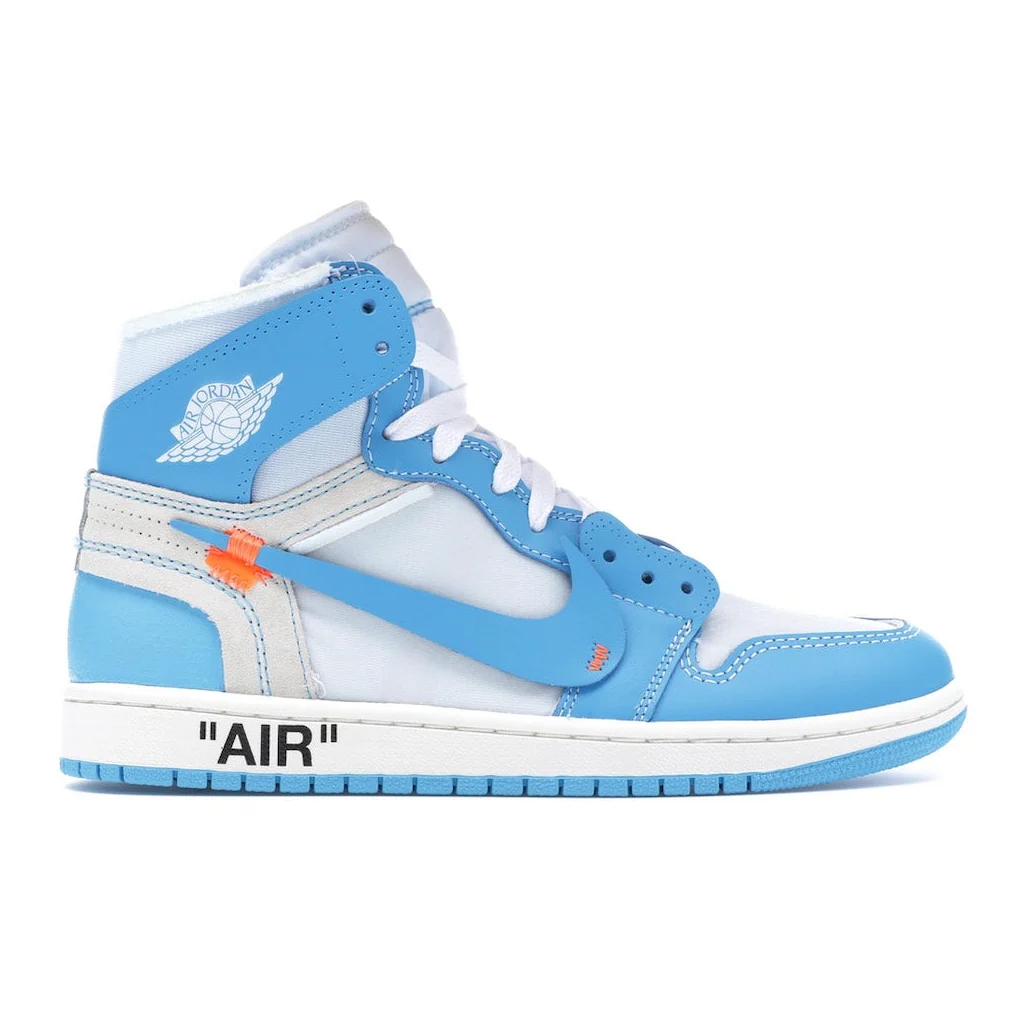 Air Jordan 1 Retro High Off White University Blue - Image 5