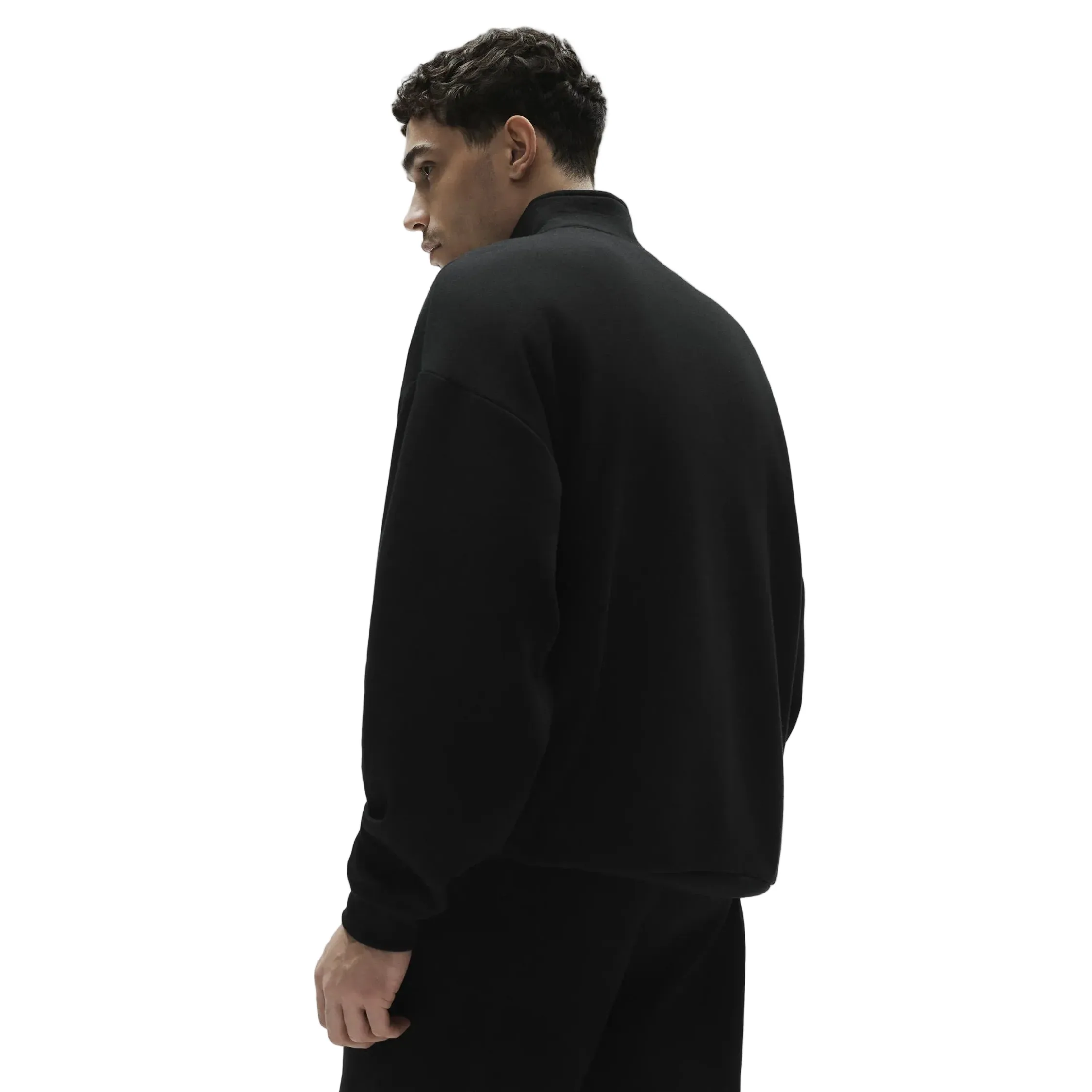 ALO Yoga Accolade 1/4 Zip Black Sweatshirt - Image 3