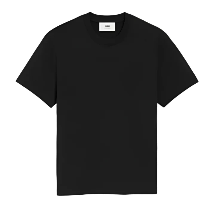 Ami Paris Ami De Coeur T-shirt Black/Black