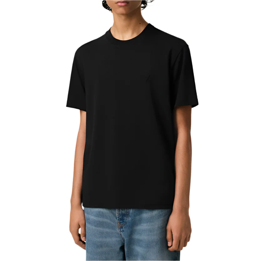 Ami Paris Ami De Coeur T-shirt Black/Black - Image 2