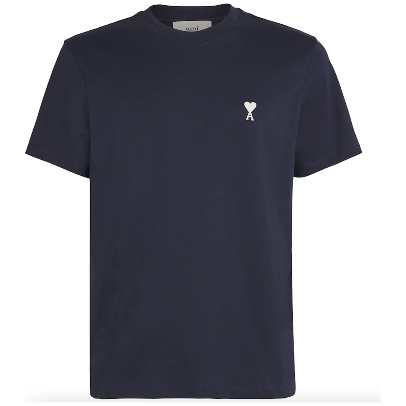 Ami Paris Ami De Coeur T-Shirt Navy