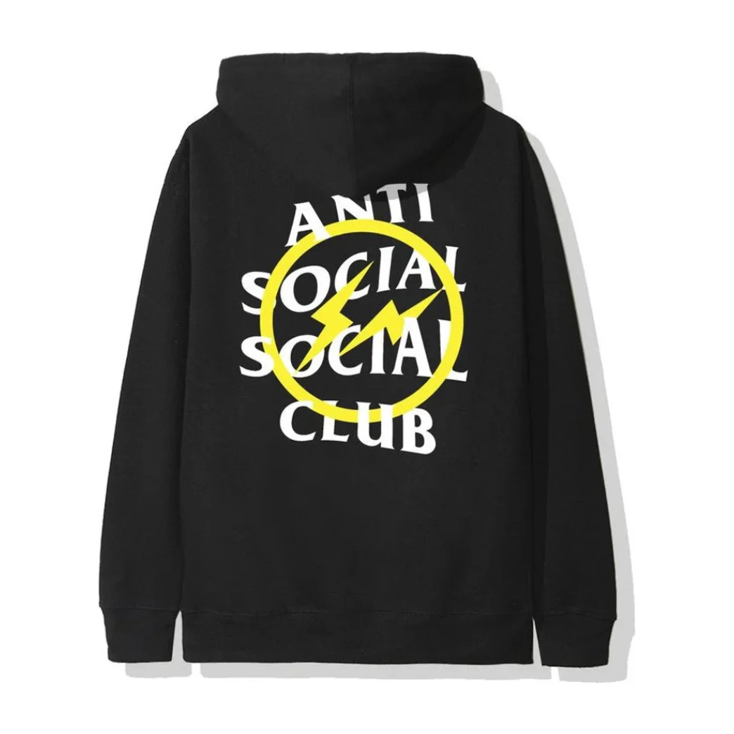 Anti Social Social Club x Fragment Hoodie Yellow