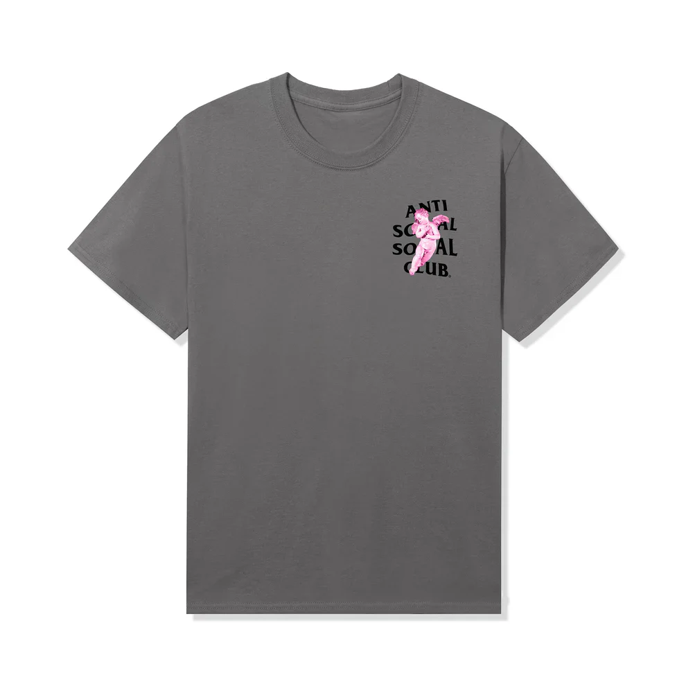 ANTI SOCIAL SOCIAL CLUB ANGELS TEE CHARCOAL - Image 2