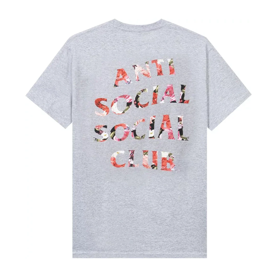 Anti Social Social Club Bed Tee Grey