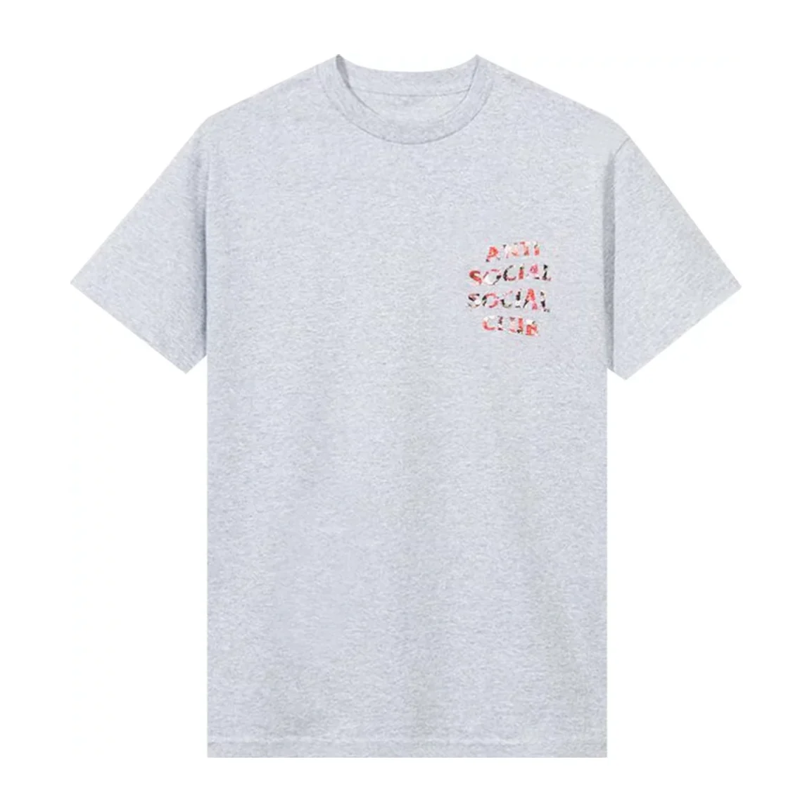 Anti Social Social Club Bed Tee Grey - Image 2