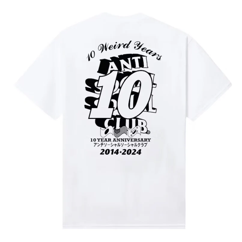 Anti Social Social Club Caffee Tee White - Image 2