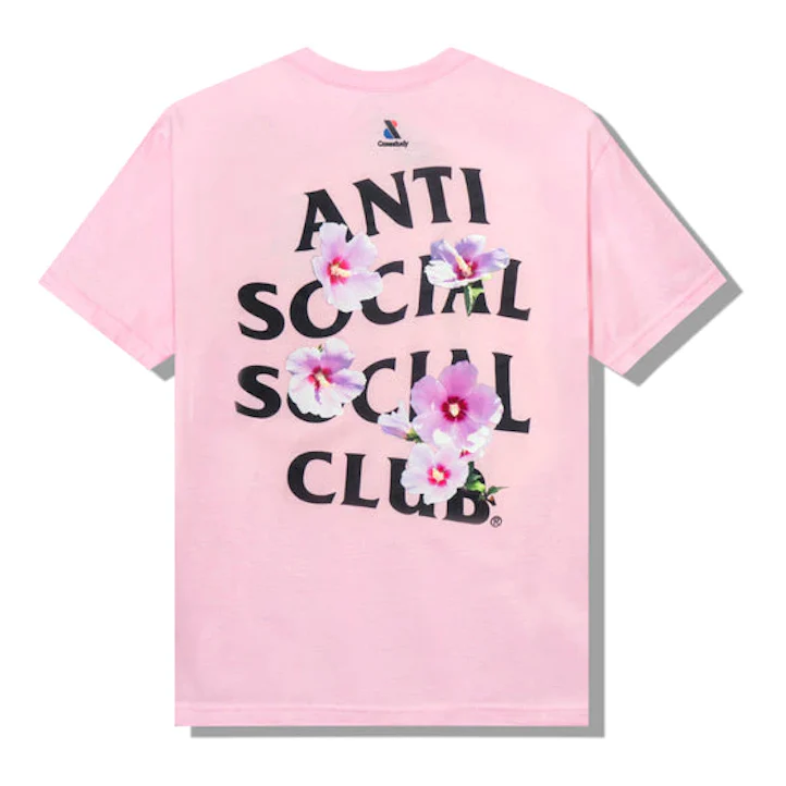 Anti Social Social Club Case Study Mugunghwa T-shirt Pink - Image 5