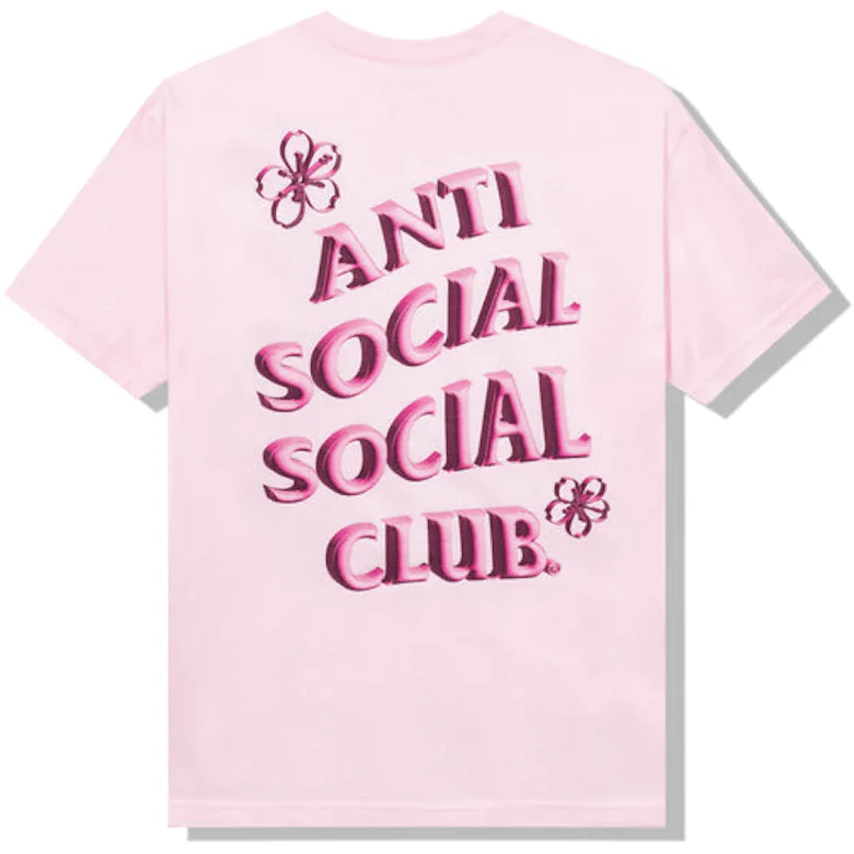 Anti Social Social Club Coral Crush T-shirt Pink