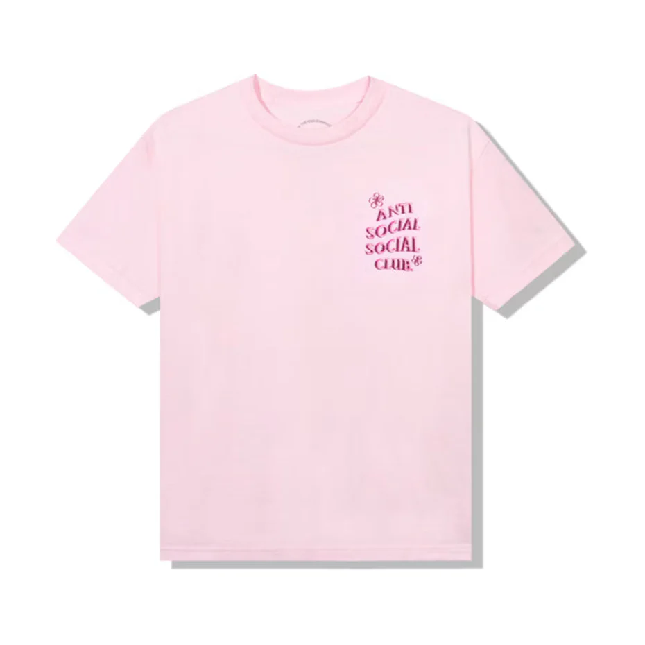 Anti Social Social Club Coral Crush T-shirt Pink - Image 3