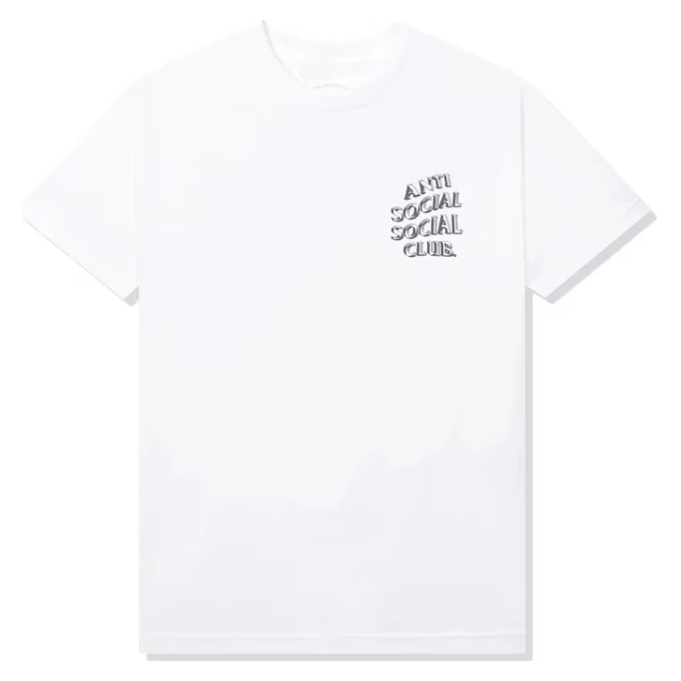 Anti Social Social Club Deeper Than Usual Tee White - Image 2