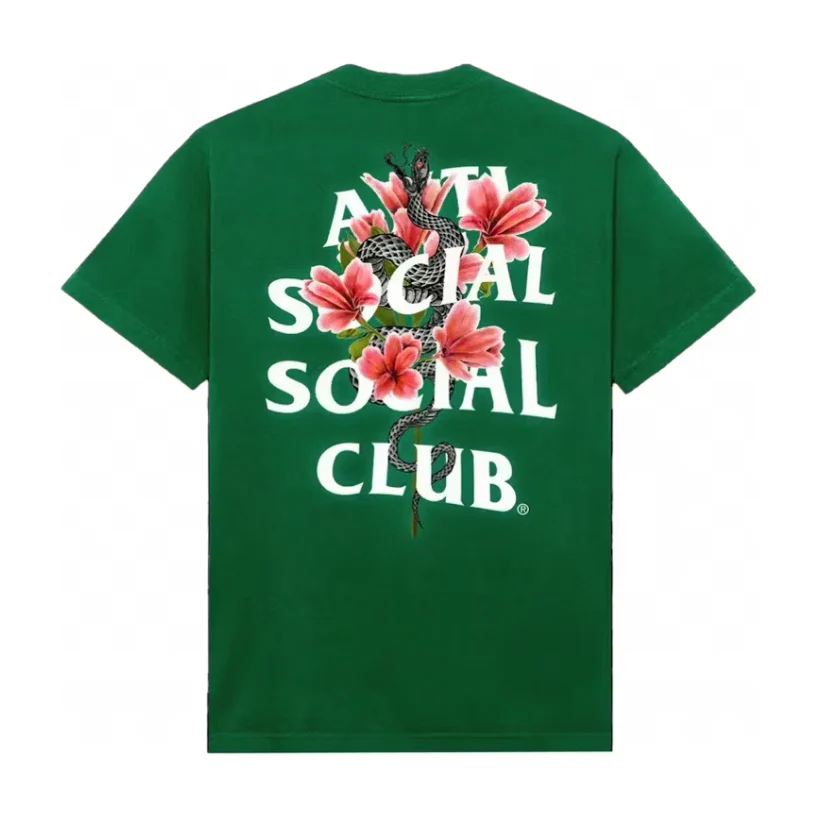 Anti Social Social Club Hokkaido 3M Tee Green - Image 2