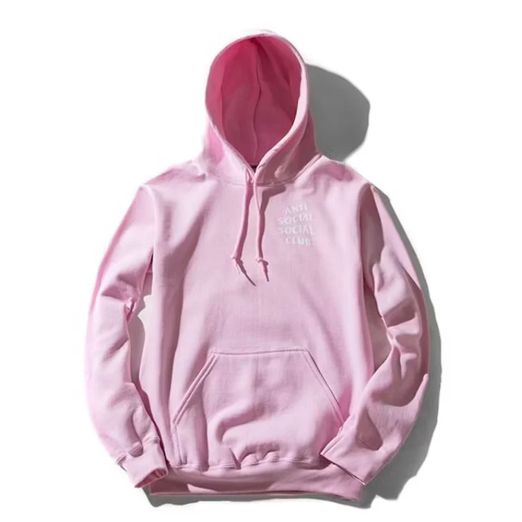 Anti Social Social Club Kkoch Hoodie Pink - Image 2
