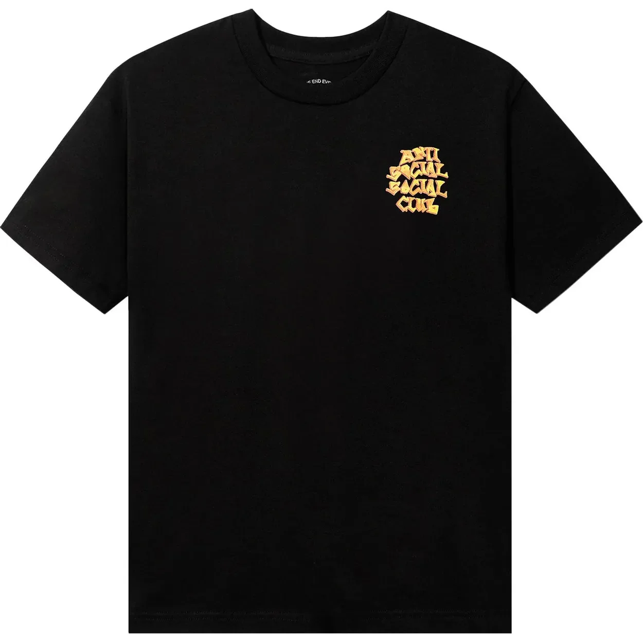 Anti Social Social Club Low Brow Tee Black - Image 2