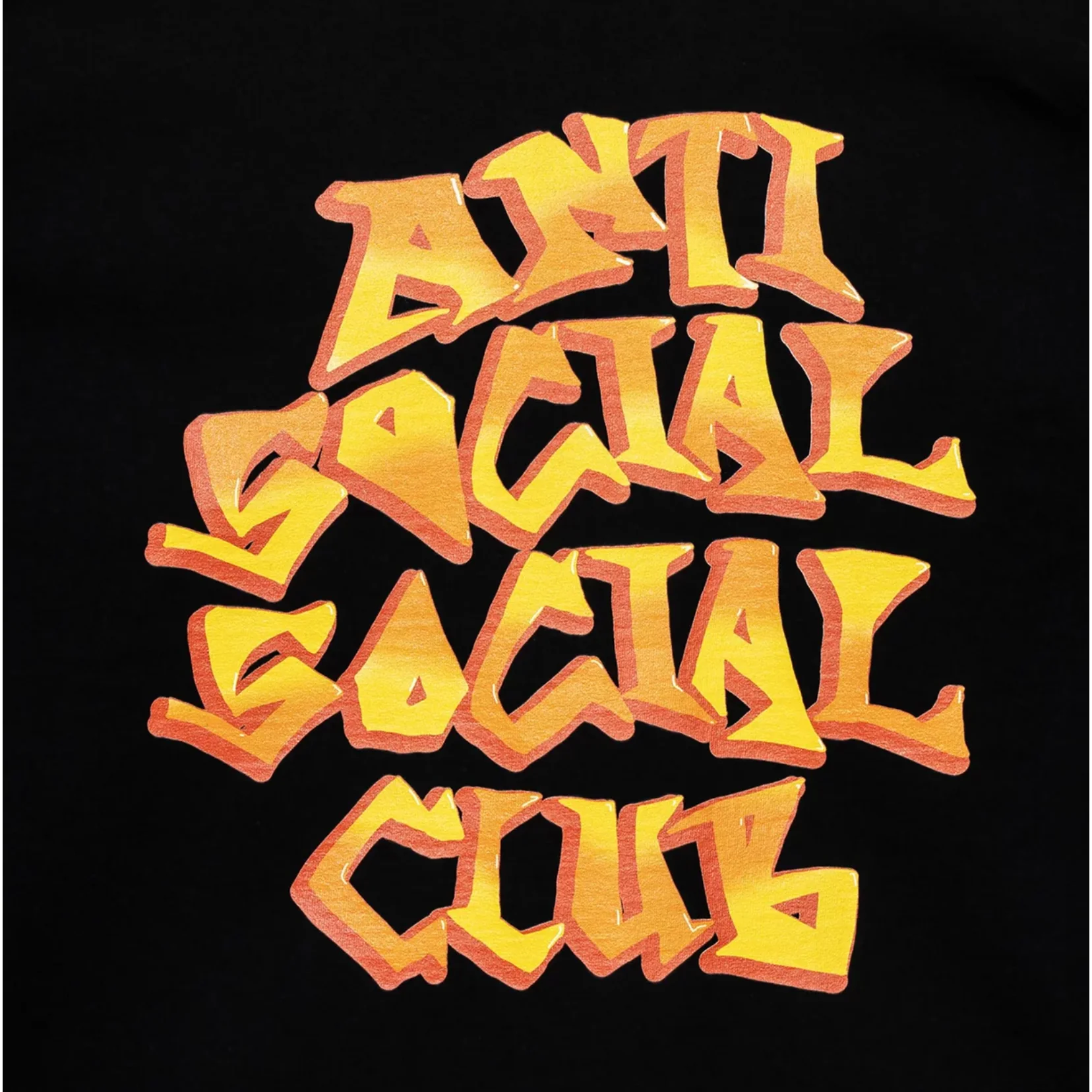 Anti Social Social Club Low Brow Tee Black - Image 3