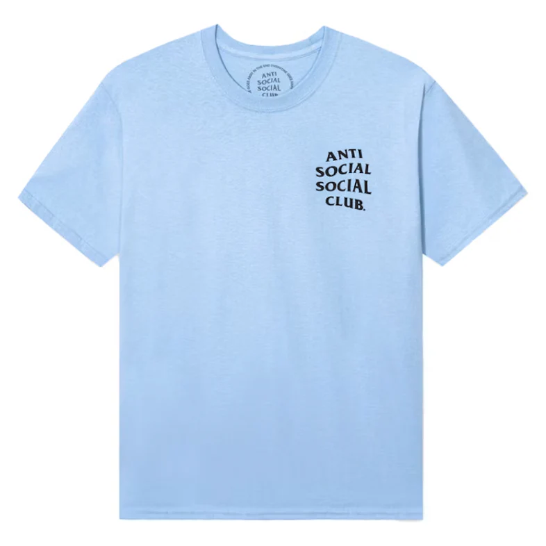 Anti Social Social Club Mind Game Tee Blue - Image 2