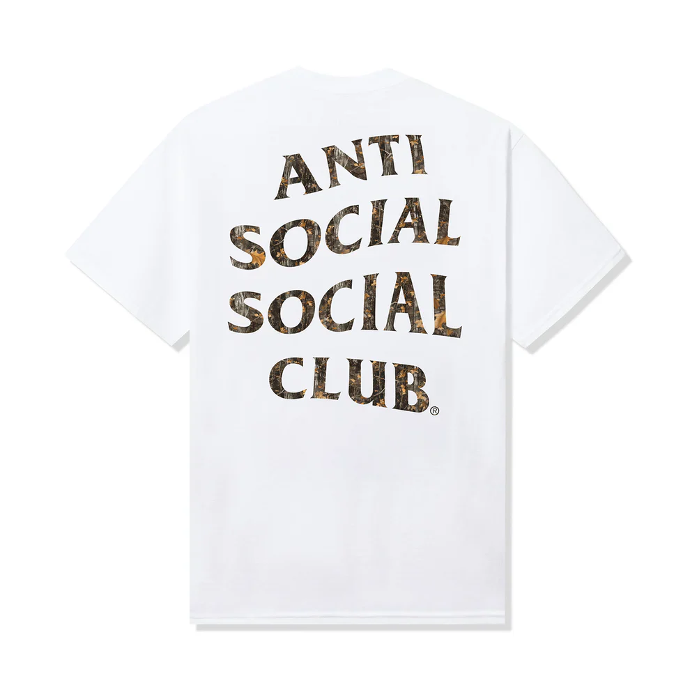 ANTI SOCIAL SOCIAL CLUB REAL TREE MIND GAMES TEE WHITE