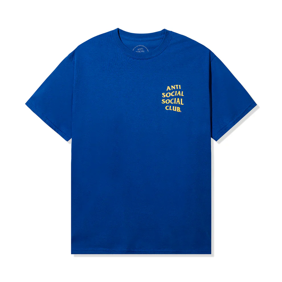 ANTI SOCIAL SOCIAL CLUB SEASONAL MIND GAMES TEE DEEP MARINE - Image 2