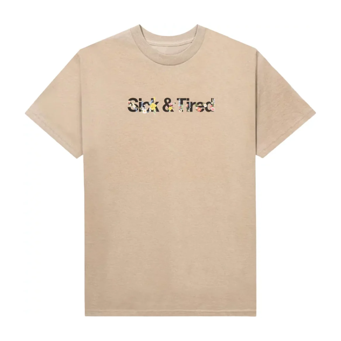 Anti Social Social Club Self Conclusion T-shirt Sand - Image 2
