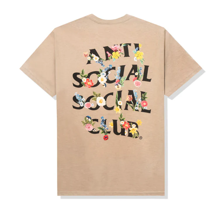 Anti Social Social Club Self Conclusion T-shirt Sand - Image 5