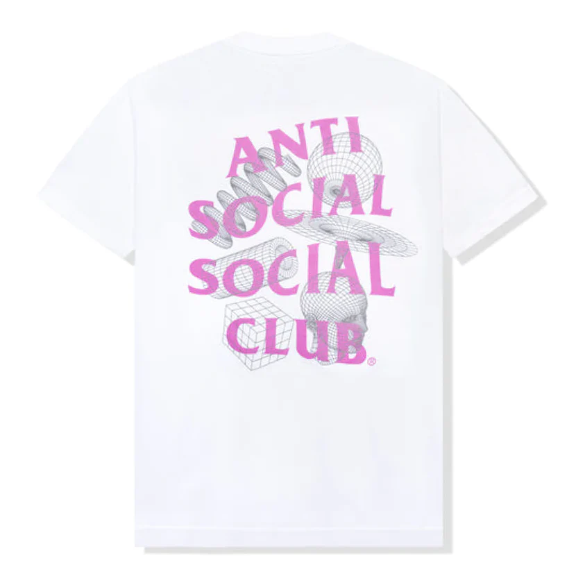 Anti Social Social Club The Shape Of Things T-shirt White - Image 2