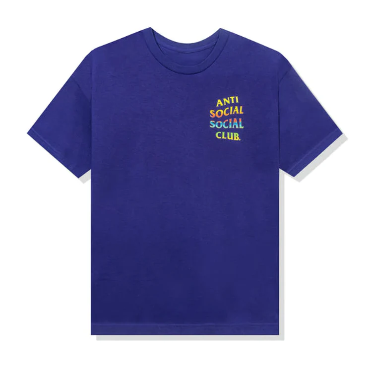 Anti Social Social Club Thermal Internal T-shirt Purple - Image 3