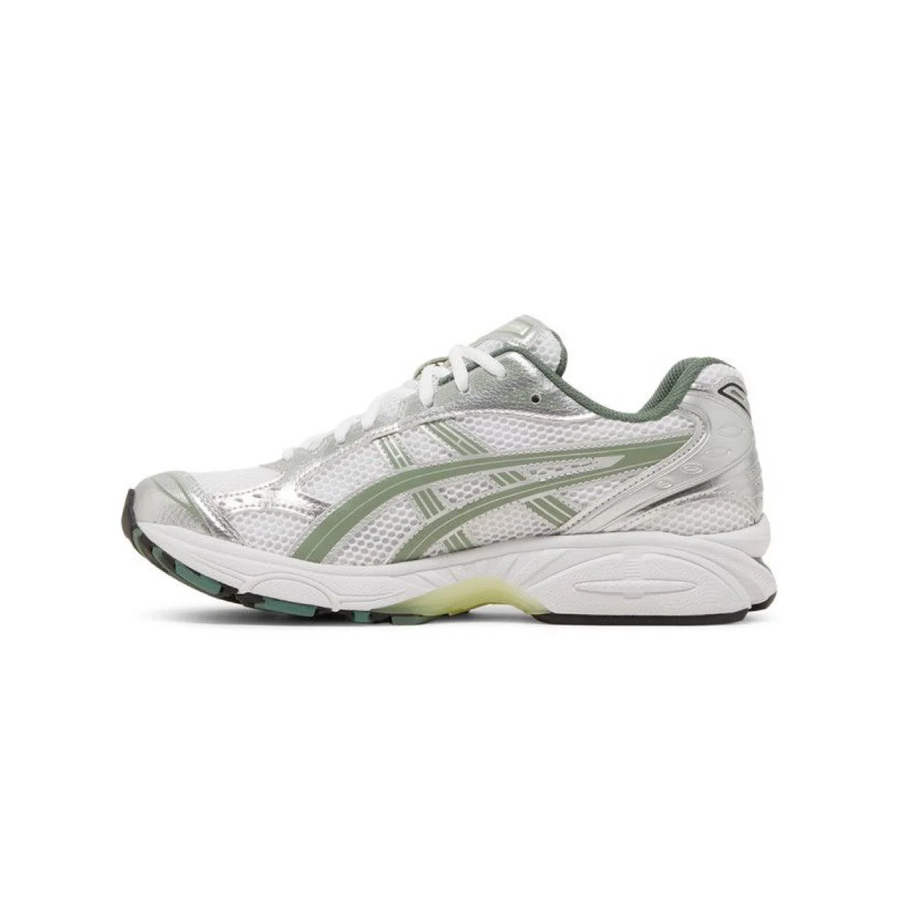 Asics Gel-Kayano 14 White Pure Silver Slate Grey Sage - Image 2