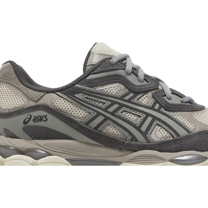 ASICS Gel-NYC Oatmeal Obsidian Grey - Image 2