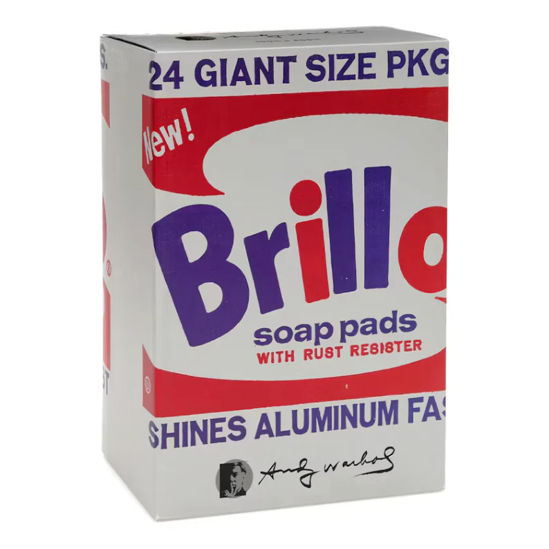 Bearbrick ANDY WARHOL "Brillo" 100% & 400% Set - Image 3