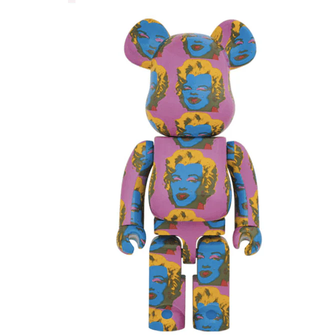 Bearbrick Andy Warhol Marilyn Monroe #2 1000%