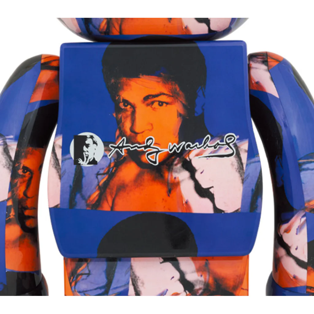 Bearbrick Andy Warhol Muhammad Ali 1000% - Image 3