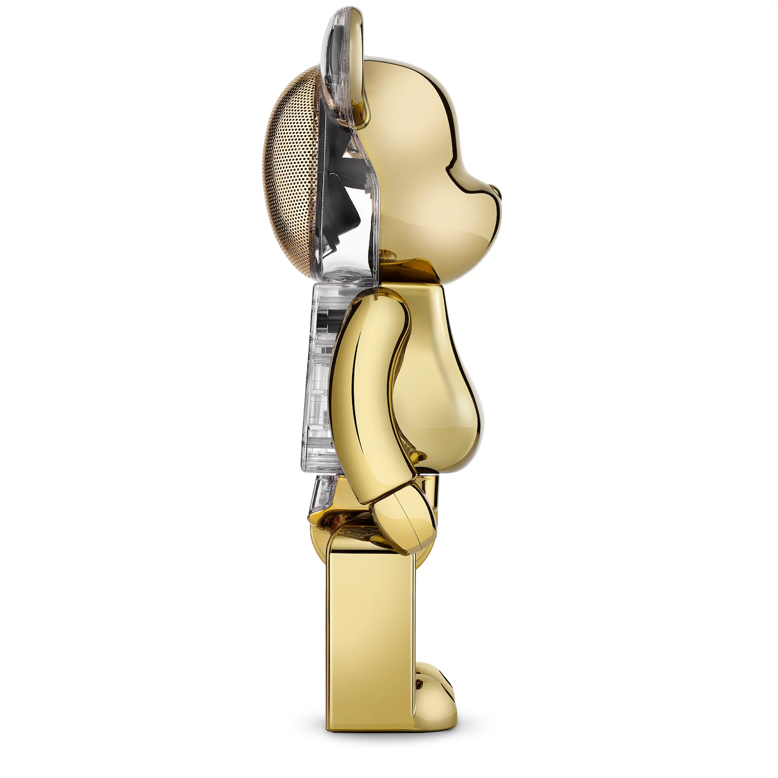 Bearbrick Audio Chrome Metals Gold - Image 3