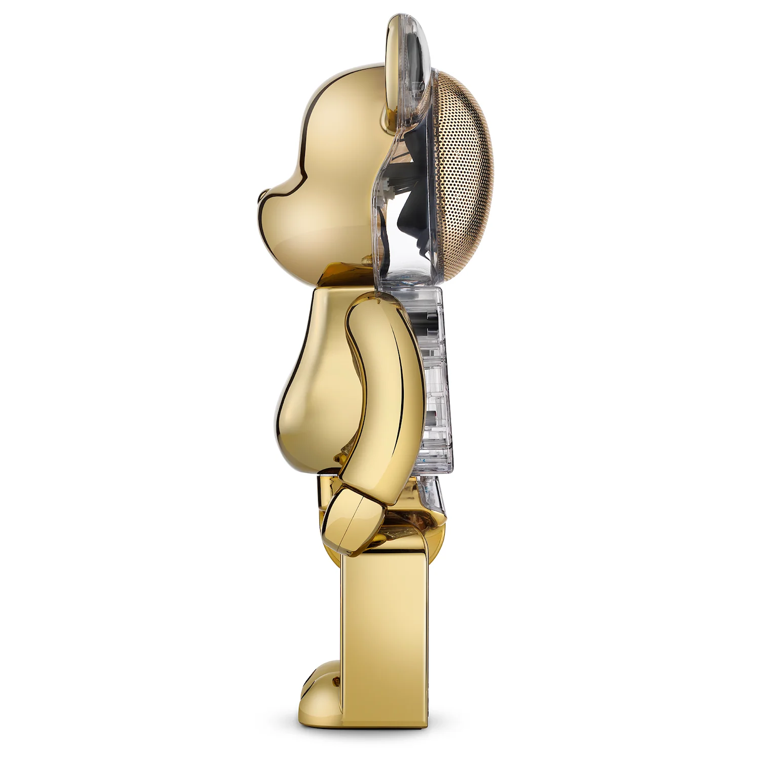 Bearbrick Audio Chrome Metals Gold - Image 4